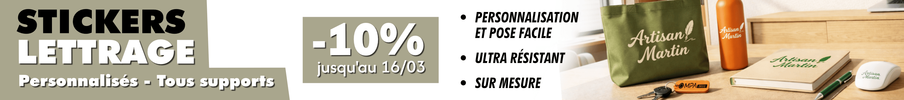 -10% sur la collection Bandes et liserés déco jusqu'au 08 septembre 2025 - MPA Déco